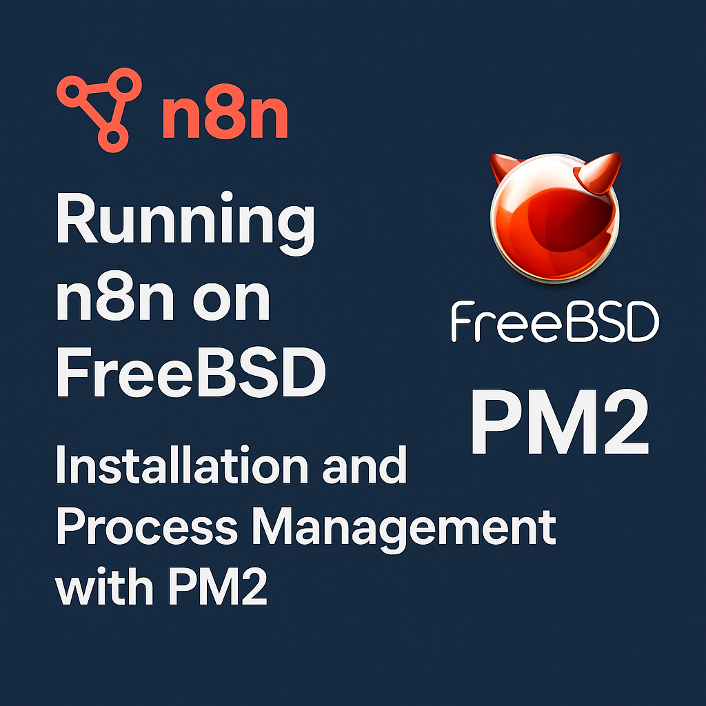 Bringing n8n to FreeBSD: A Step-by-Step Guide Using PM2