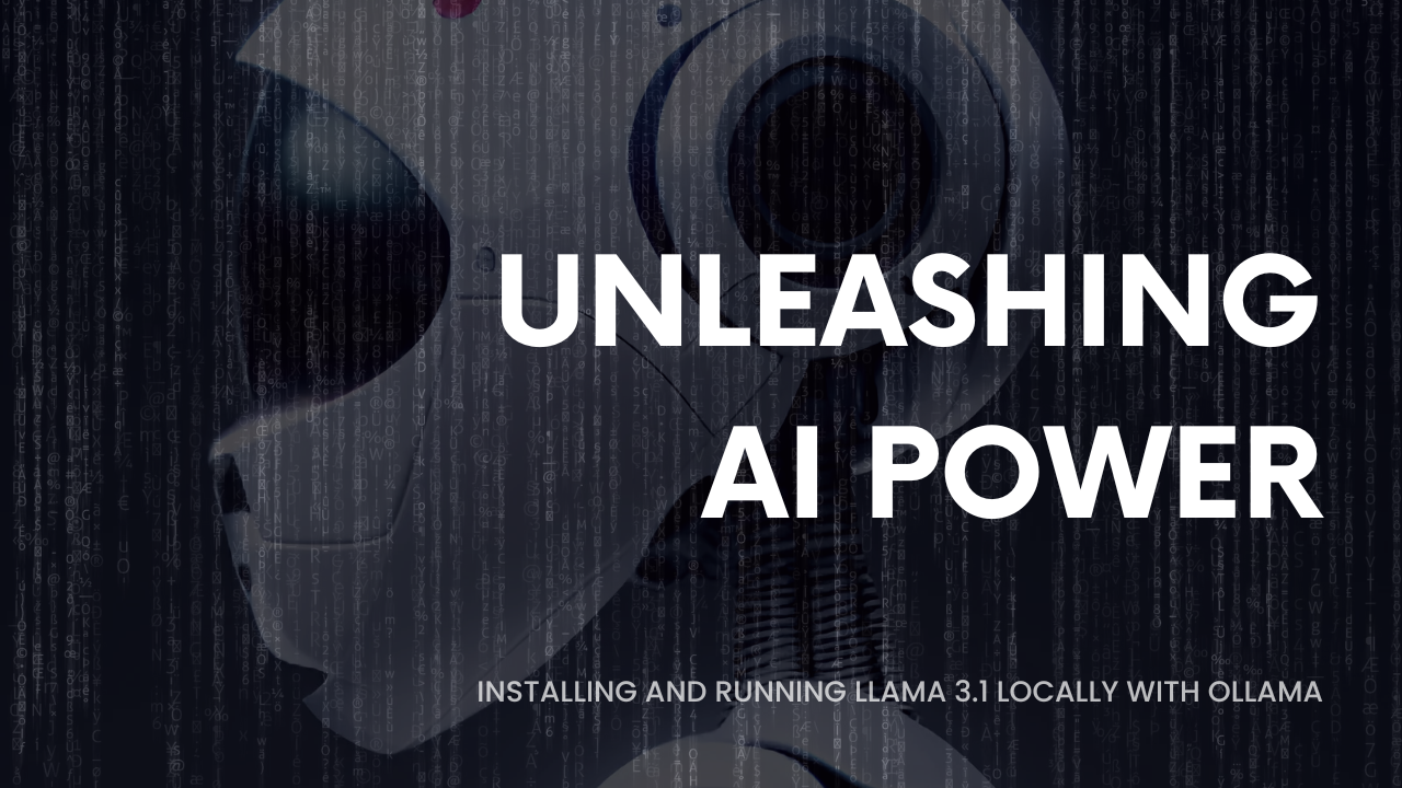 Unleashing AI Power: Installing and Running LLaMA 3.1 Locally with Ollama